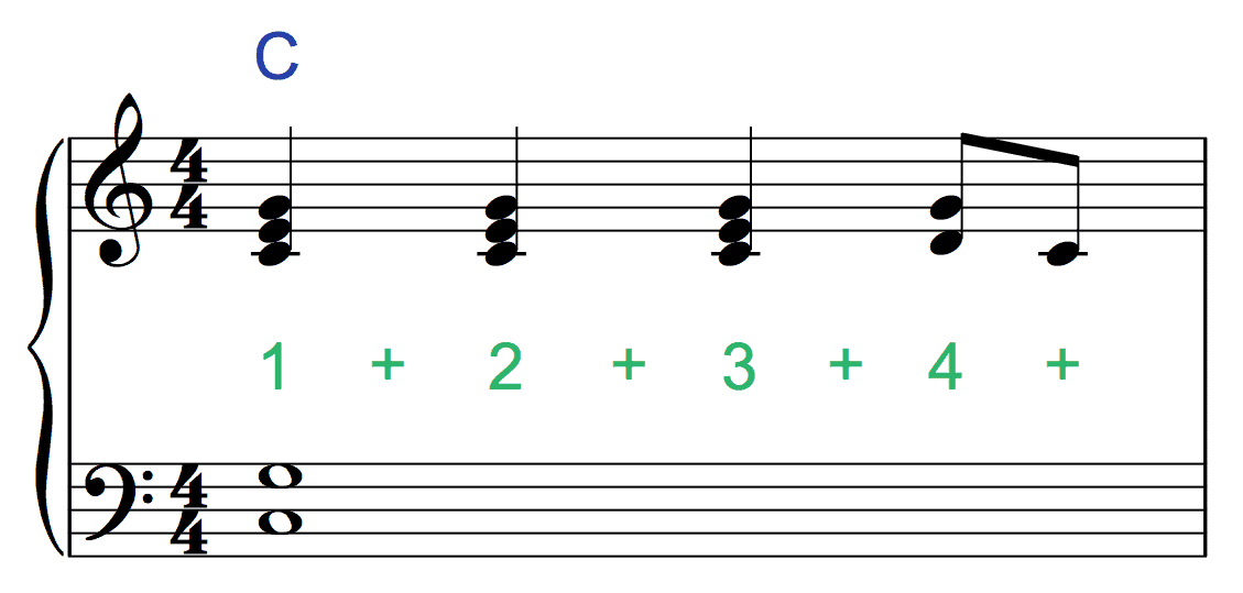Pop Piano lernen - Variation-1