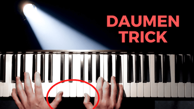 Mit diesem Trick spielst du eigene coole Begleitmuster am Klavier