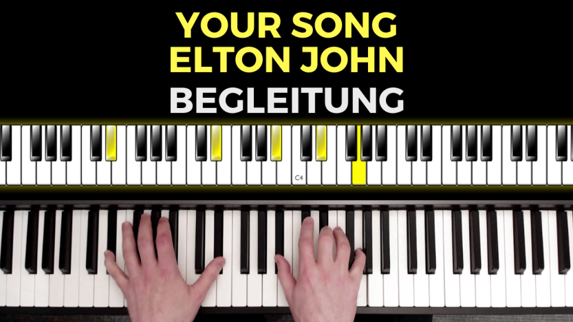 Your Song - Elton John - Begleitung - Standard