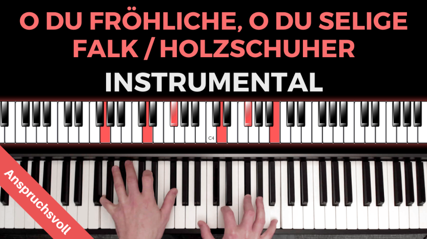 O du fröhliche, o du selige - Falk / Holzschuher - Instrumental - Anspruchsvoll